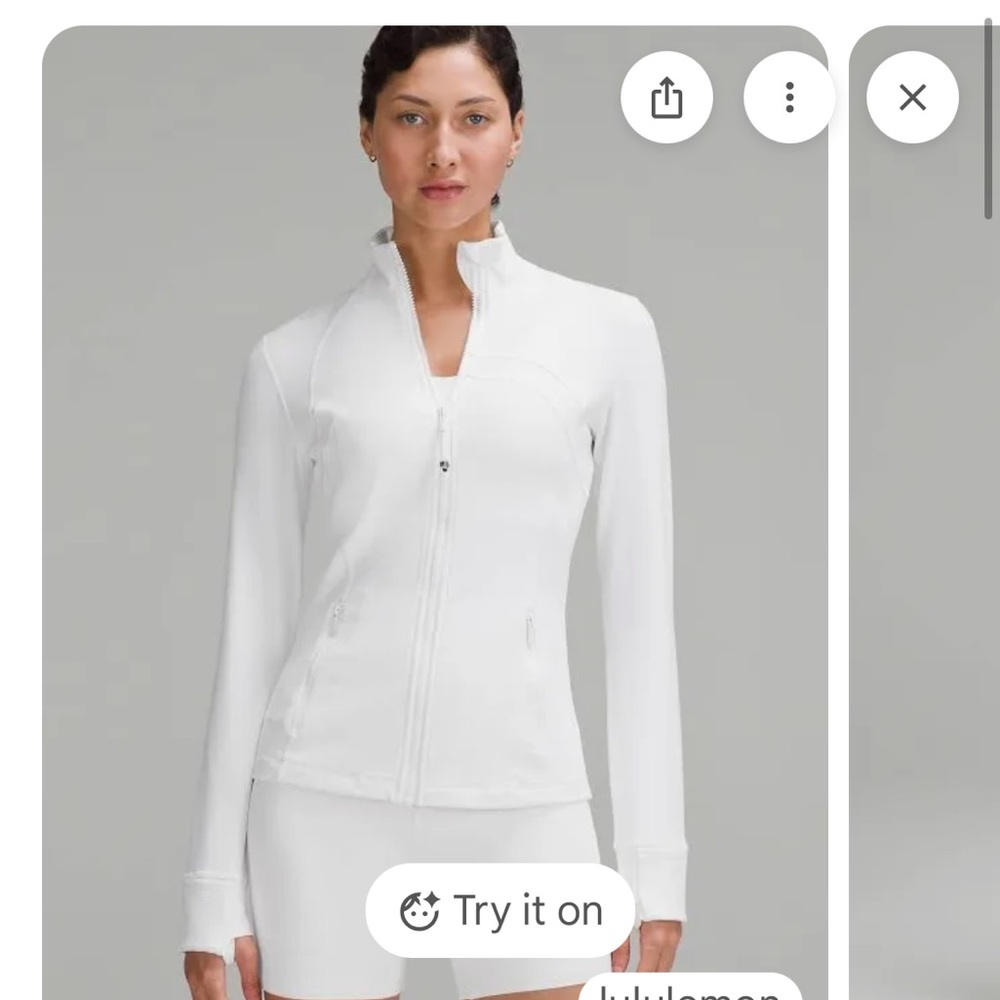 NWOT lululemon athletica White Women's Jacket
